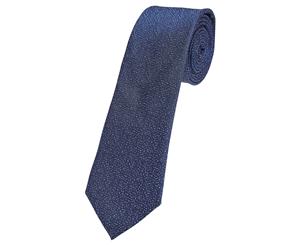 Oxford TIE SILK SPECKLED PRT REGULAR BLUEX MENS ACCESSORIES