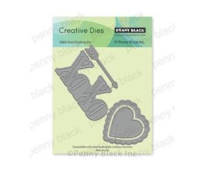 Penny Black Creative Dies - Your Love 5.29in x 2.3in