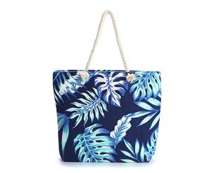 Printed Leaves Canvas Tote Bag/Shopping Bag