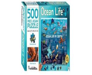 Puzzlebilities 500 Piece Jigsaw Puzzle Ocean Life by Various [Box Set]