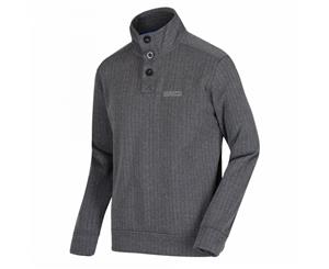 Regatta Mens Lucan Herringbone Effect Fleece (Seal Grey) - RG3888