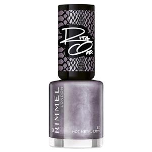 Rimmel 60 Seconds Nail Polish Super Shine Hot Metal Love 811