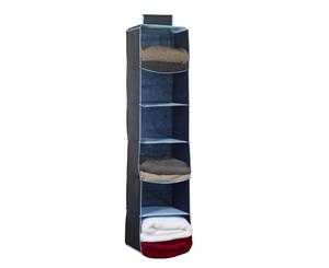 Russel Six Pocket Wardrobe Organiser Navy