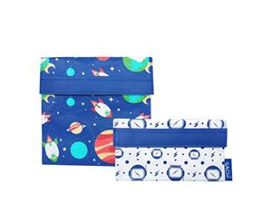 Sachi Lunch Pockets Set 2pc Outer Space