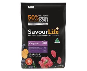 SavourLife Kangaroo Grain Free Adult Dry Dog Food (2.5kg) Australian Made