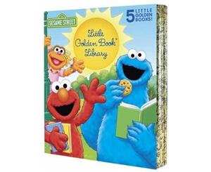 Sesame Street Little Golden Book Library  5 Books