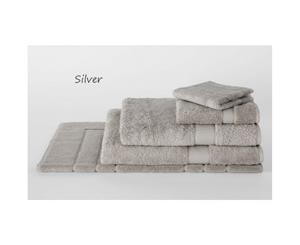 Sheridan Luxury Egyptian Cotton Hand Towel Silver