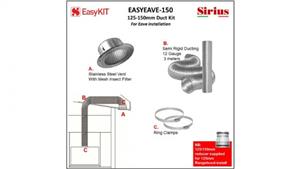 Sirius 150mm Eave Ducting Kit