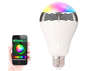 Smart Bluetooth V4.0 Led Light Bulb Screw Music Speaker Iphone Android App Bl05Ab