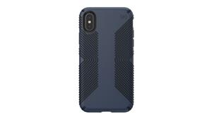 Speck Presidio Grip Case for iPhone XS - Eclipse Blue/Carbon Black