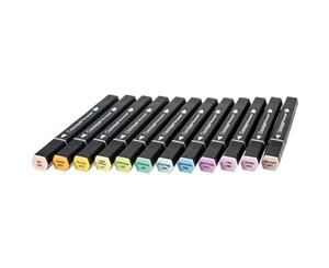 Spectrum Noir Classique Alcohol Markers 12 pack - Pastel