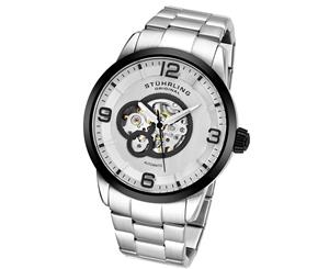 Stuhrling Original Men's 648B.03 Legacy Analog Display Automatic Self Wind Silver Watch