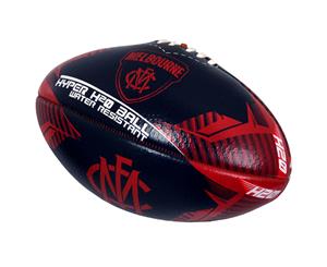 Summit Global AFL Hyper H20 Melbourne FC Football/Rugby Ball for Sports Training