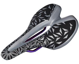 Supacaz Ignite Saddle Titanium Platinum 155mm