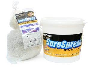 Surecatch Surespread Mono Cast Net with 1 Inch Mesh Size and Bottom Pocket