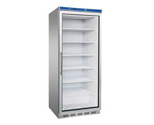 Thermaster 620L Heavy Duty Storage Freezer with Glass Door - Silver