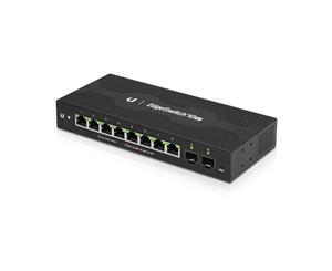 Ubiquiti Edgeswitch 10XP ES-10XP 8x 1Gbps Ethernert with 24V PoE 2x 1Gbps SFP ES-10XP