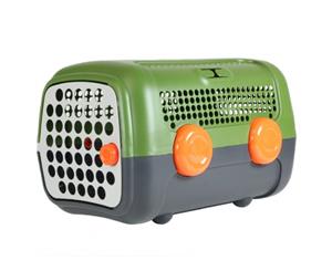 United Pets A.U.T.O. Pet Carrier Green Grey