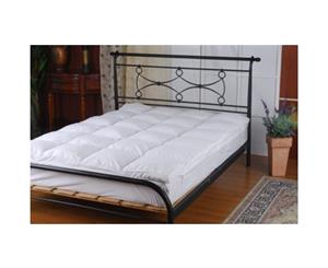 100% White Duck Feather Mattress Topper King Single