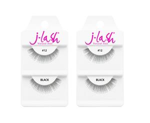 2 Pack Charming False Eyelashes Extension - Design 6