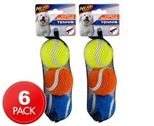 2 x NERF Dog Small Tennis Ball Blaster Refill Pack - Multi