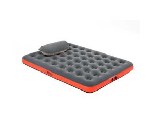 2.03m x 1.52m x 22cm Airbed Air Mattress with Aircinch Roll Top Pump Queen