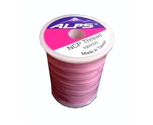 Alps 100yds of Light Pink Rod Wrapping Thread - Size A (0.15mm) Rod Binding Cotton