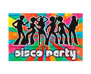 Amscan Disco Dancers Party Invitations (Pack Of 8) (Multicoloured) - SG15987