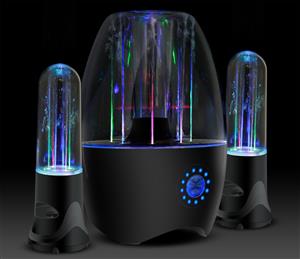 Atomic Beats 2.1 Speaker System with LED and Water Effects