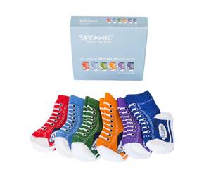 Baby Socks Sneakers - 6 Pack