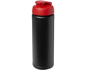 Baseline Plus 750Ml Flip Lid Sport Bottle (Solid Black/Red) - PF2820