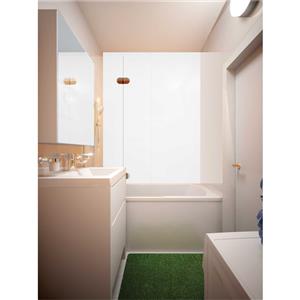 Bellessi 300 x 900 x 4mm Polymer Bathroom Panel - Linen