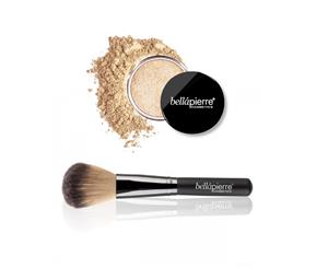 Bellpierre Mineral Foundation & Powder Dome Brush - Ivory