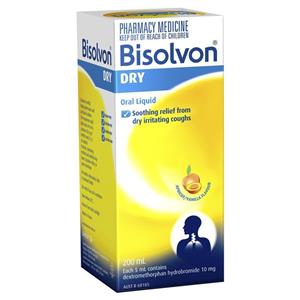 Bisolvon Dry Cough Liquid 200mL