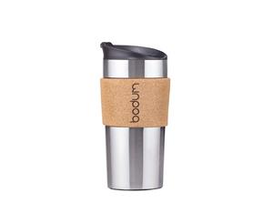 Bodum Travel Mug Stainless Steel & Cork