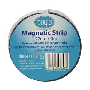 Boyle 1.27cm x 3m Magnetic Strip