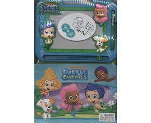 Bubble Guppies  22 Page Storybook and Magnetic Drawing Kit