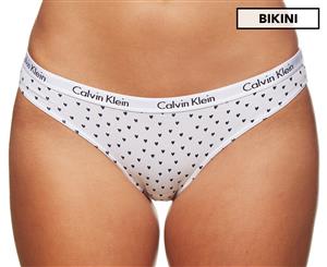 Calvin Klein Women's Carousel Bikini - Hearts Afire/Blue Noir