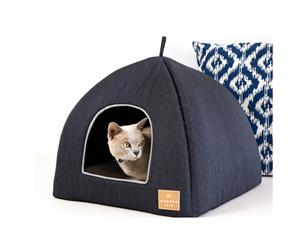 Cat Igloo Classic Pet Bed Charcoal