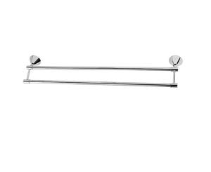 Chrome Kirra Double Towel Rail