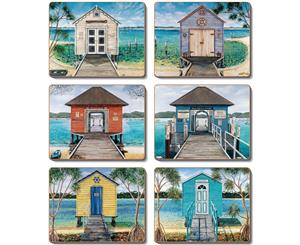 Cinnamon Placemats Cork Backed Set of 6 - Boathouse
