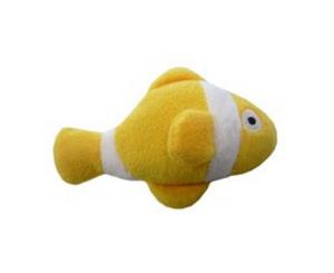 Clown Fish Organic Catnip Toy - Yellow