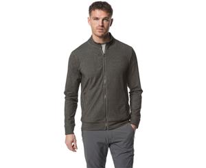 Craghoppers Mens Nosi Life Alba Full Zip Casual Sweater - BlkPepp Marl