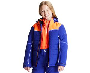 Dare 2b Boys Initiator Water Repellent Hooded Ski Jacket - Spectrm/FiCr