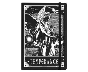 Deadly Tarot Temperance A5 Hard Cover Notebook (Black) - GR1702