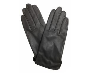 Dents Women's Classic Leather Gloves Smooth Grain - Pearl Grey