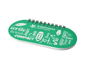 Desk-Mate Capsule Notebook (Green/Solid Black) - PF2824