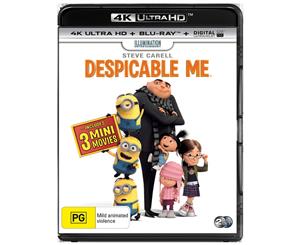 Despicable Me 4K Ultra HD Blu-ray Digital Download UHD Region B