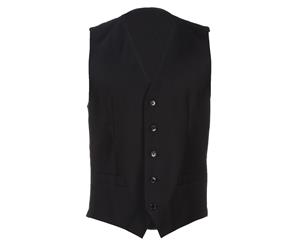 Dolce & Gabanna Men's Buttoned Vest - Black