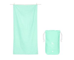 Eco Quick-Dry Gym & Yoga Towel | Green | Dock & Bay